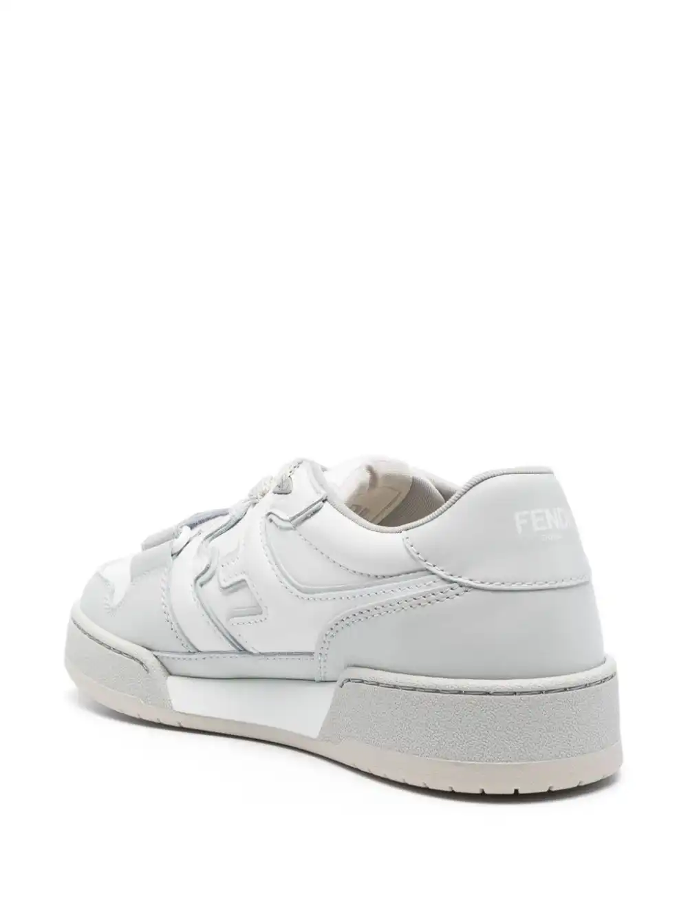 Cheap FENDI Fendi Match leather sneakers