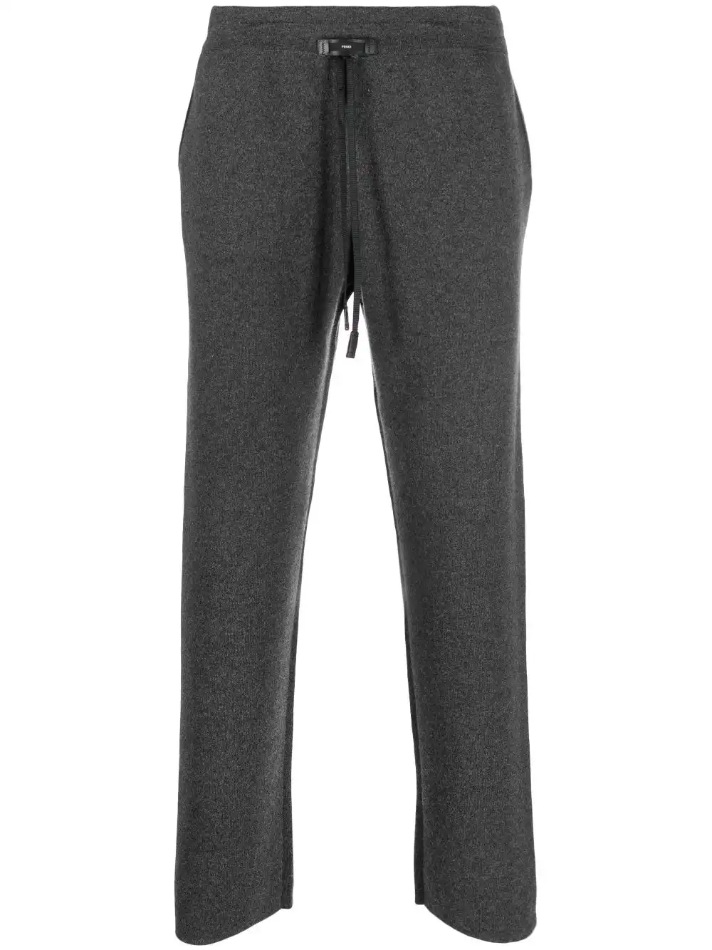 Cheap FENDI melange-effect cashmere track pants