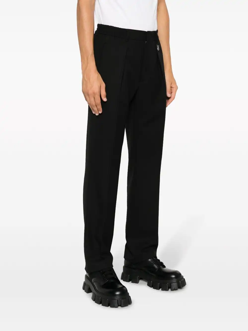 Affordable FENDI straight-leg tailored trousers