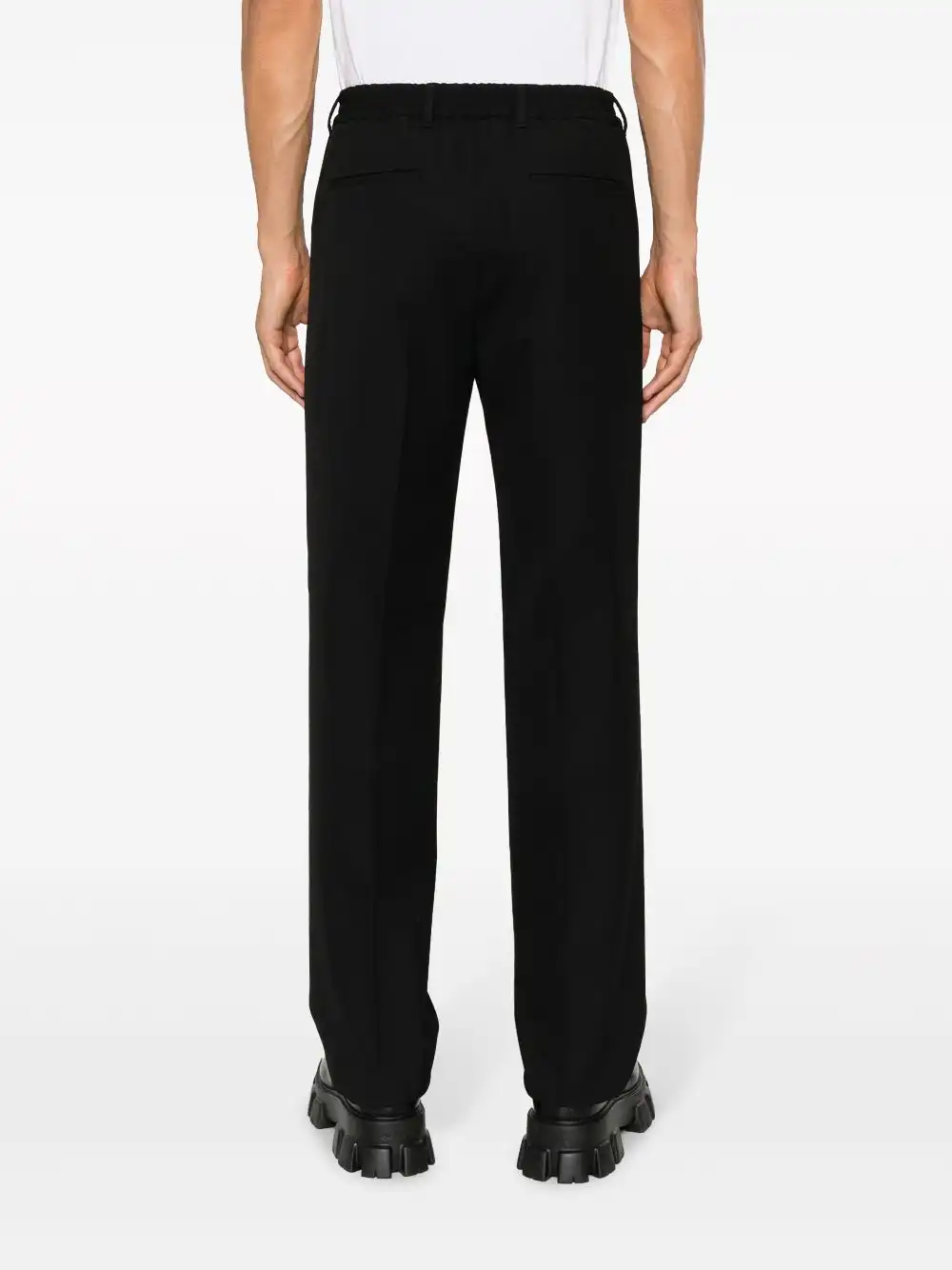 Affordable FENDI straight-leg tailored trousers