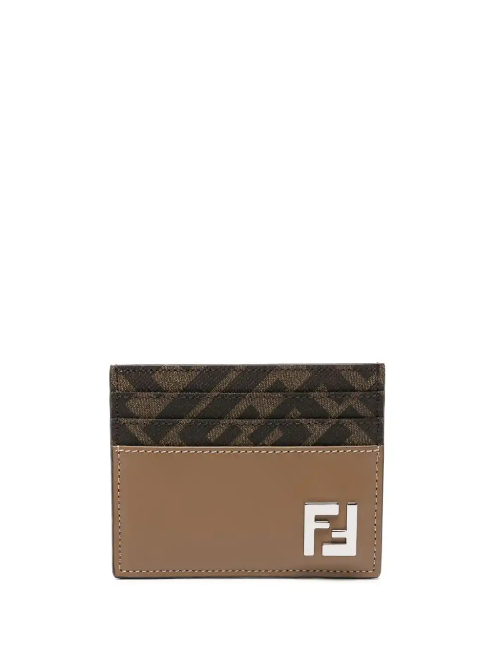 Affordable FENDI FF monogram cardholder