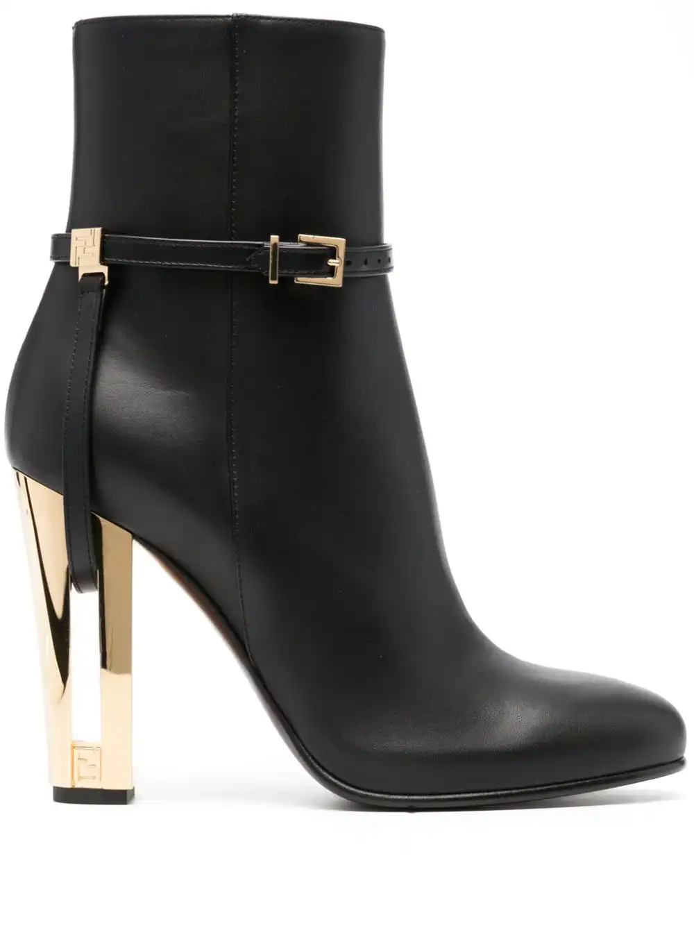 Cheap FENDI Delfina 105mm leather boots