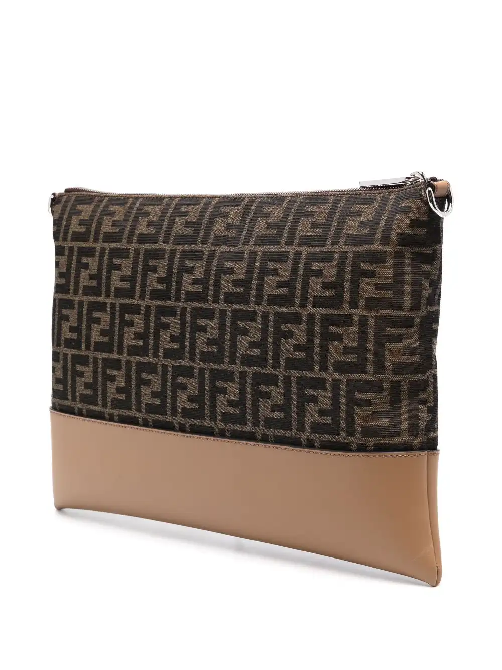 Affordable FENDI FF-jacquard shoulder bag