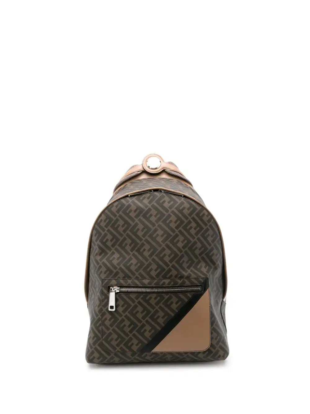 Affordable FENDI Chiodo Diagonal FF-print backpack