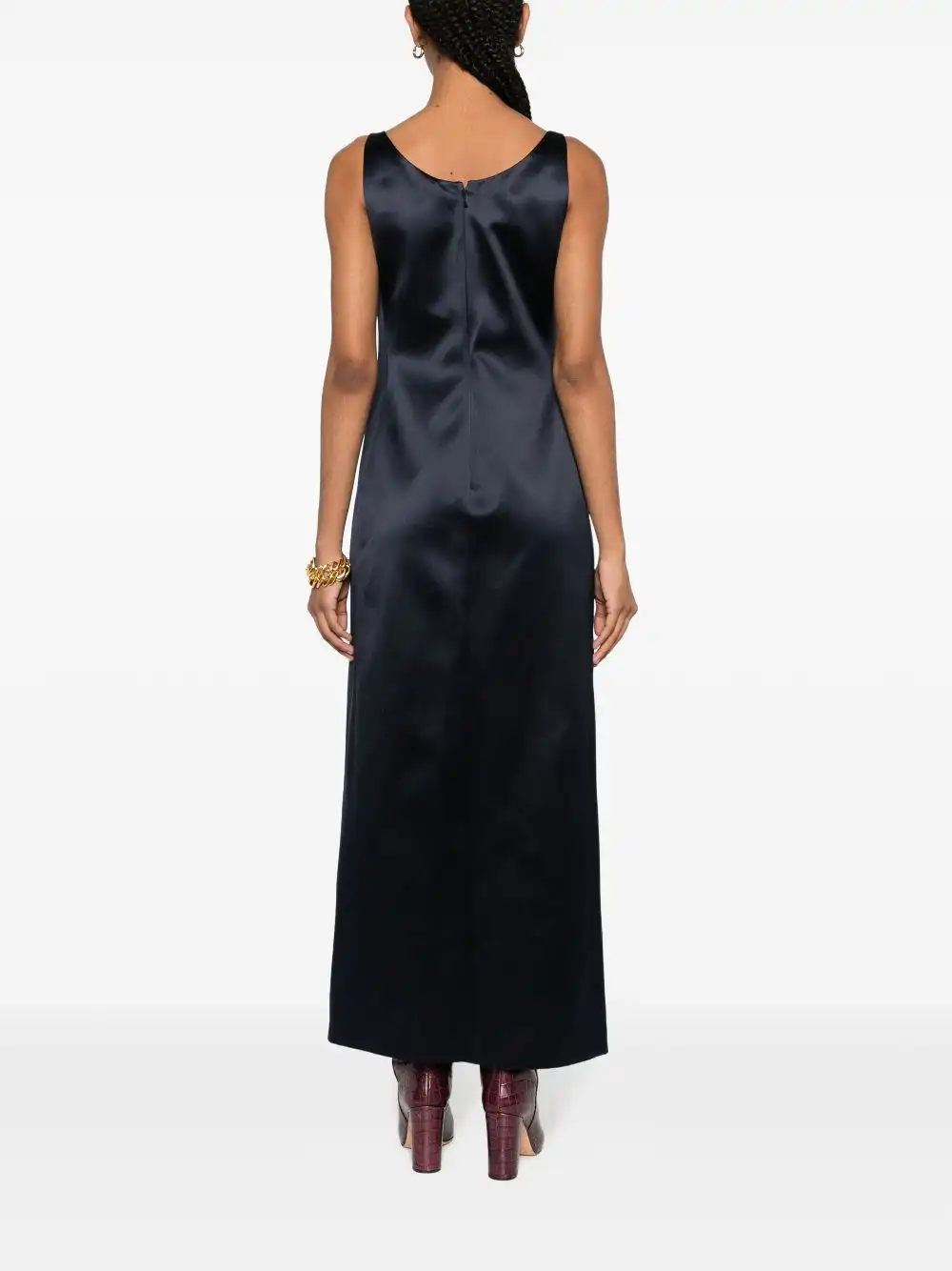 Affordable FENDI gathered silk dress