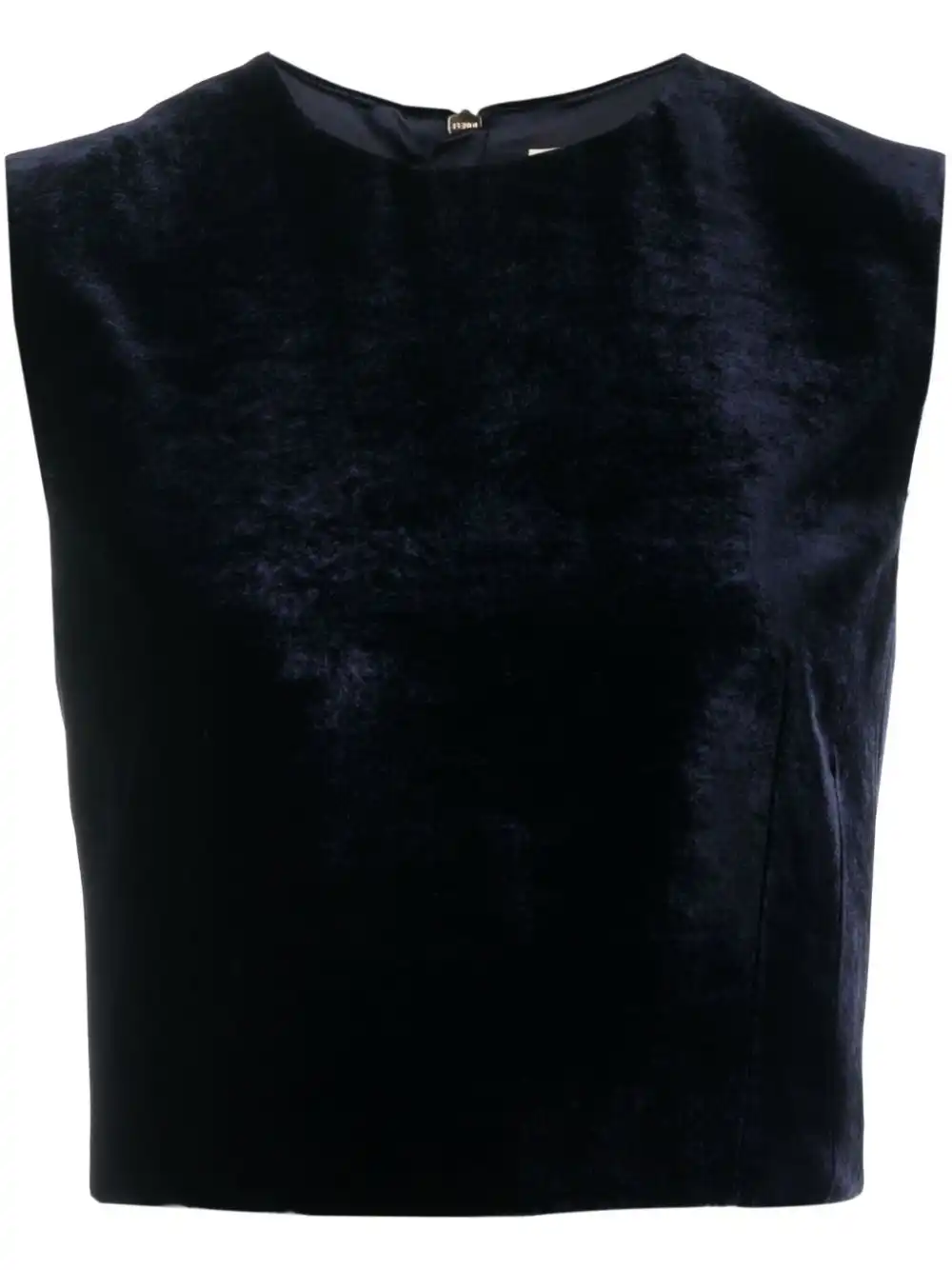 Cheap FENDI velour cropped tank top