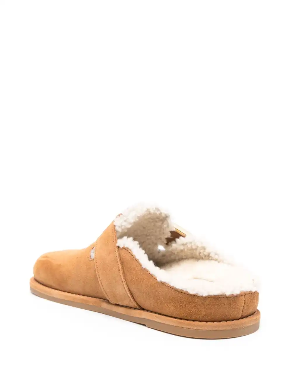 Affordable FENDI Fendi Feel suede slippers