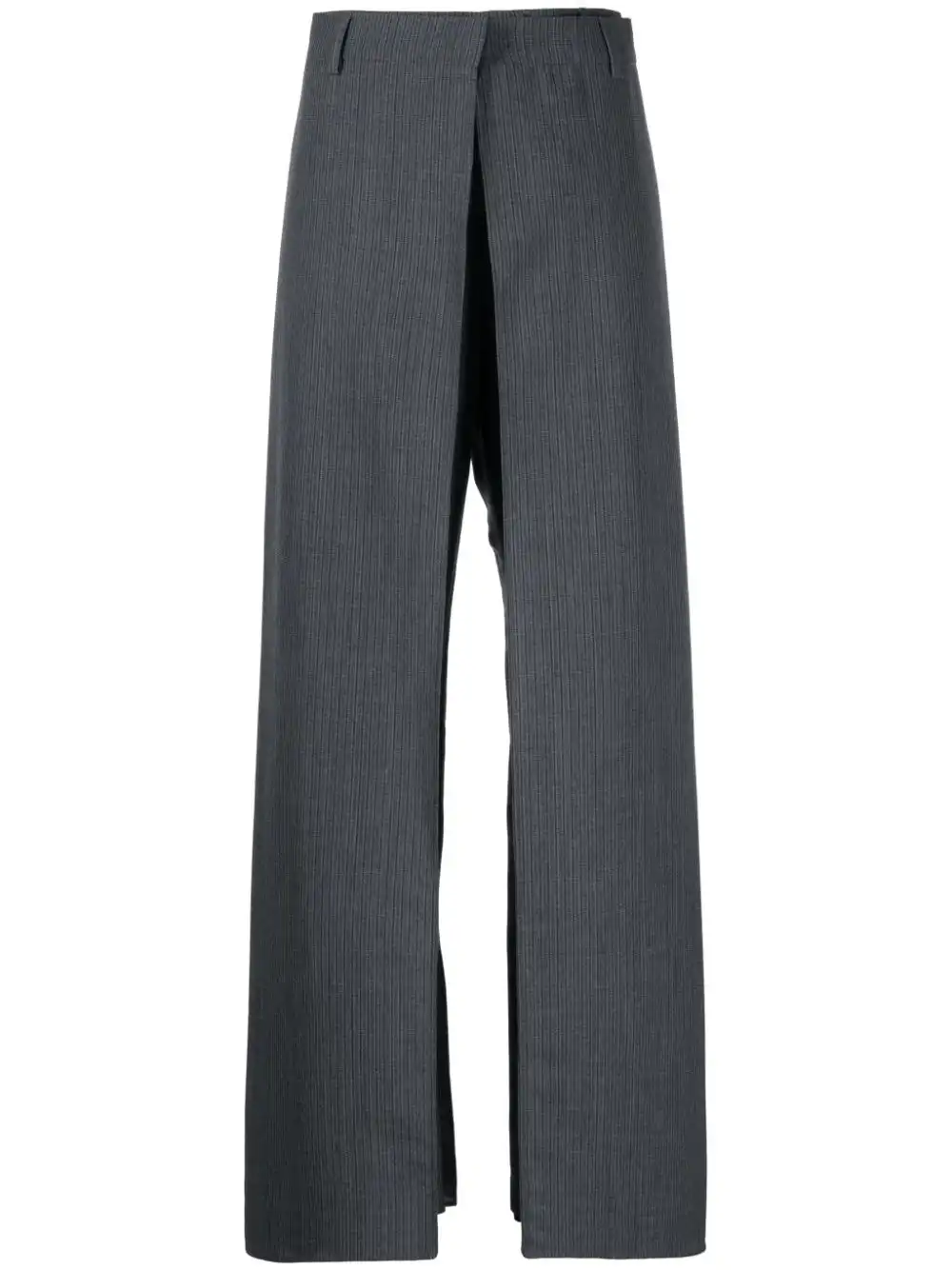 Affordable FENDI layered virgin wool trousers