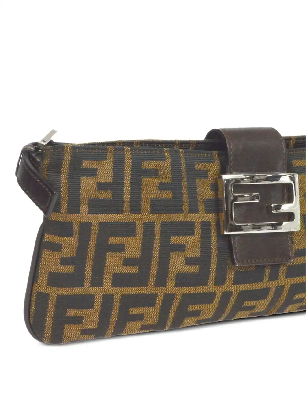 Affordable Fendi 1990-2000s Zucca-pattern shoulder bag