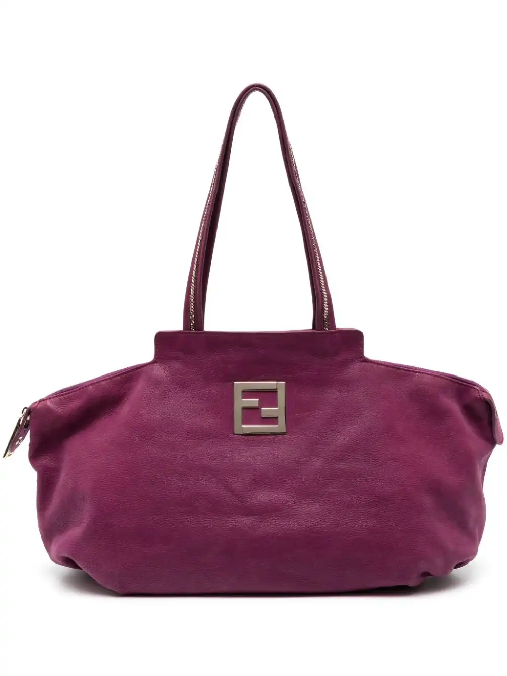 Cheap Fendi Chain leather tote bag