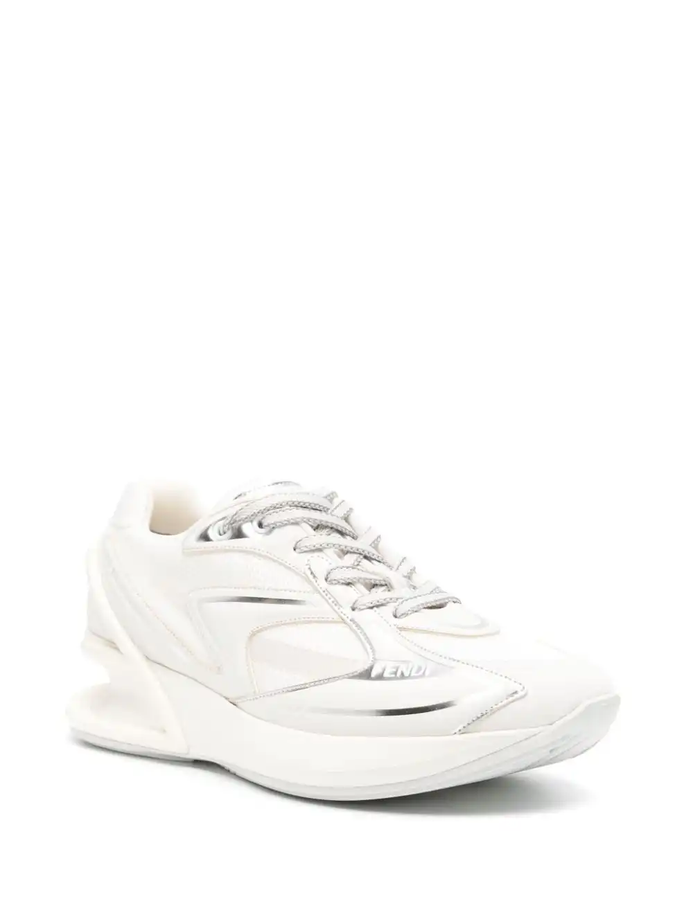 Cheap FENDI First 1 panelled sneakers