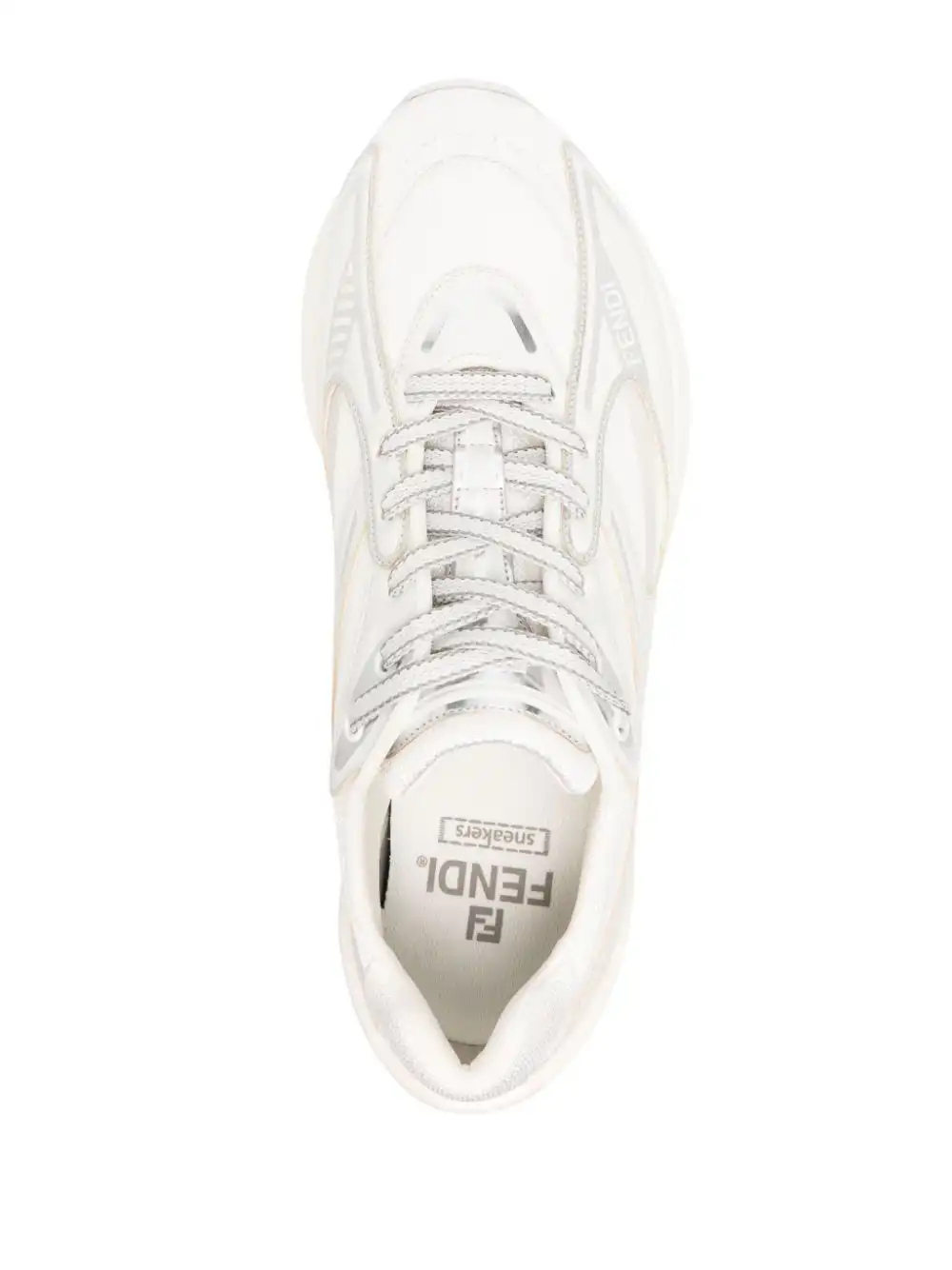 Cheap FENDI First 1 panelled sneakers