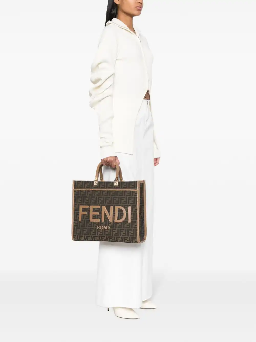 Affordable FENDI medium Sunshine tote bag