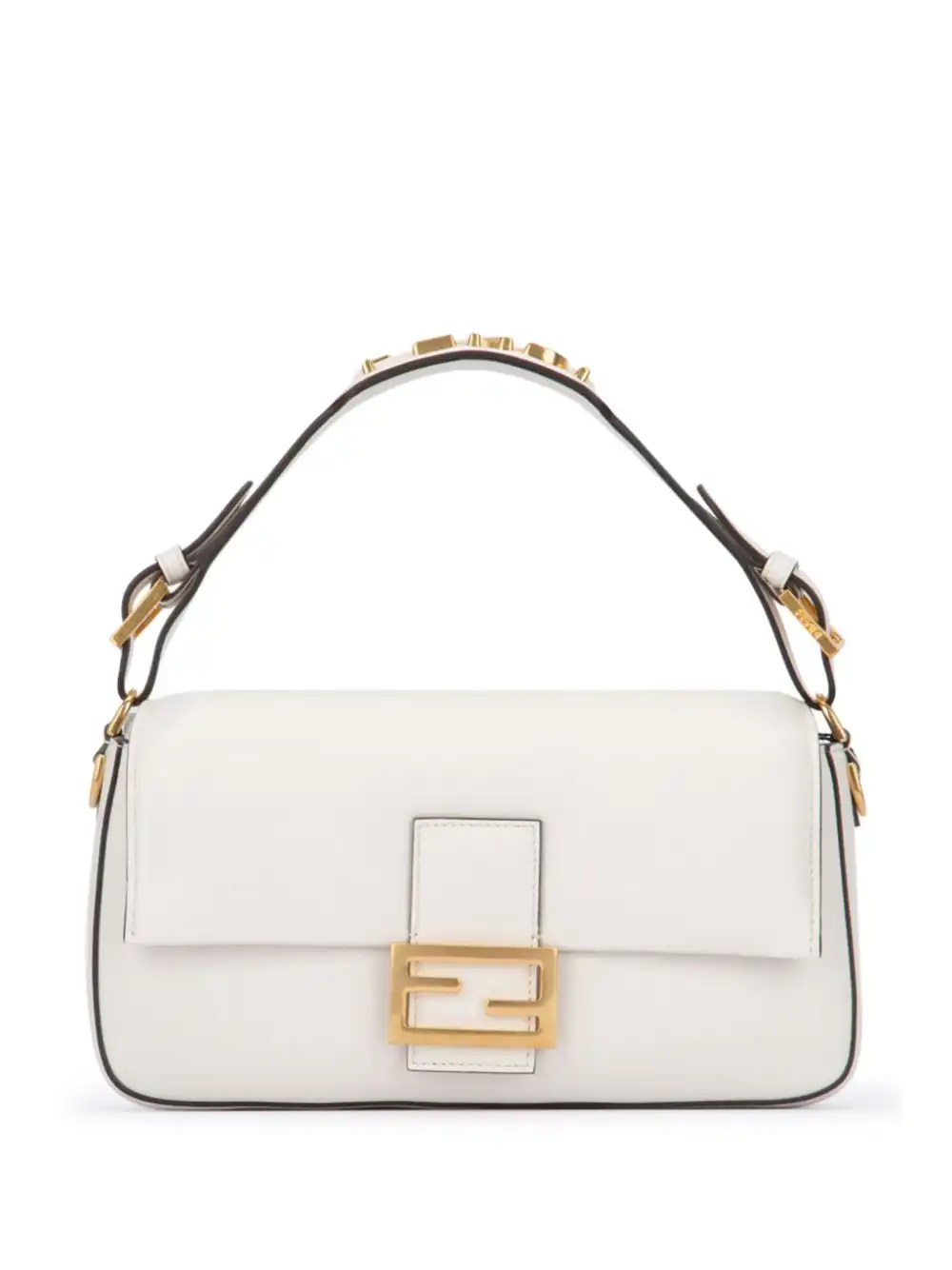 Cheap FENDI Baguette leather shoulder bag