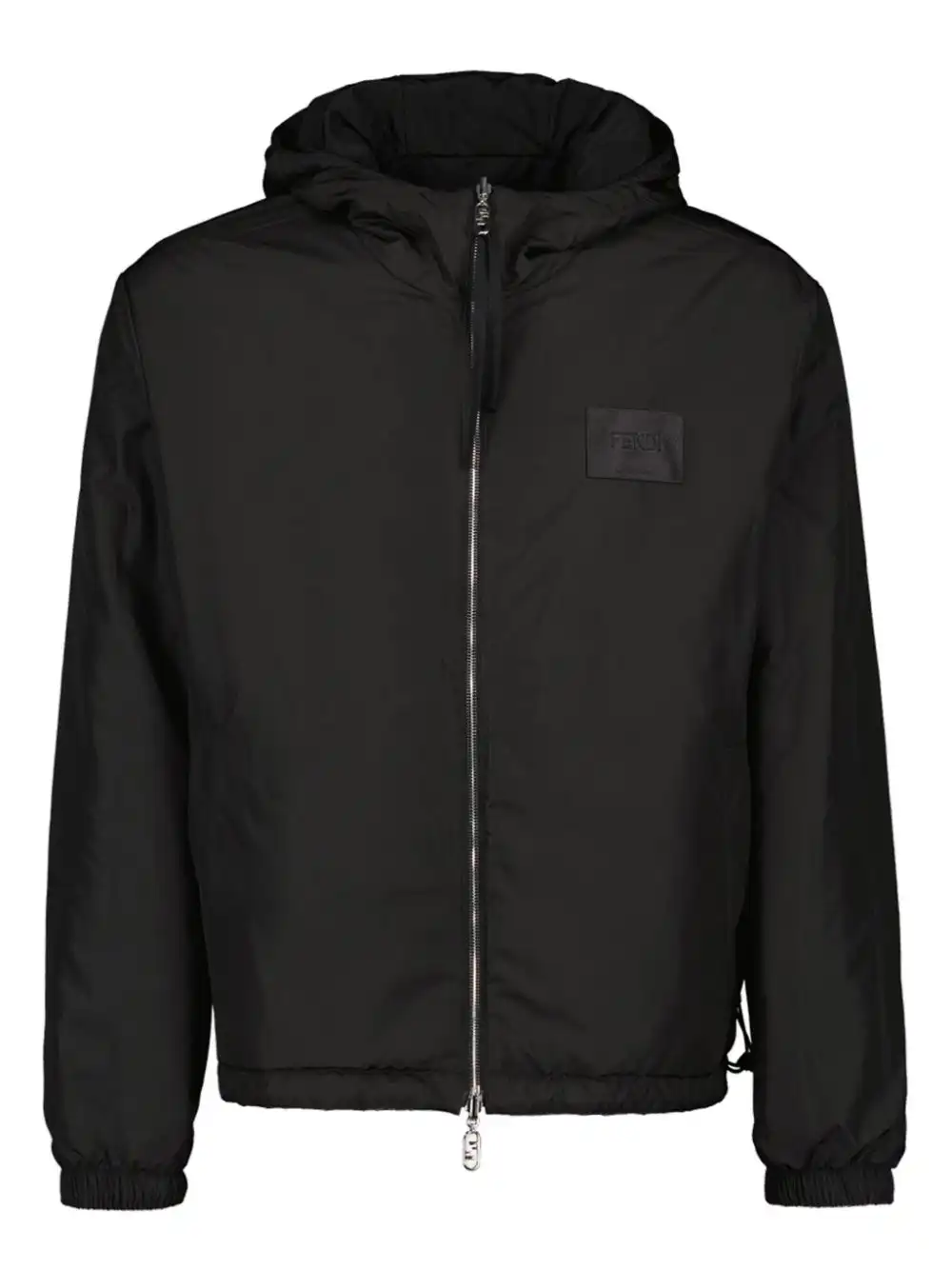 Affordable FENDI FF-print hooded windbreaker