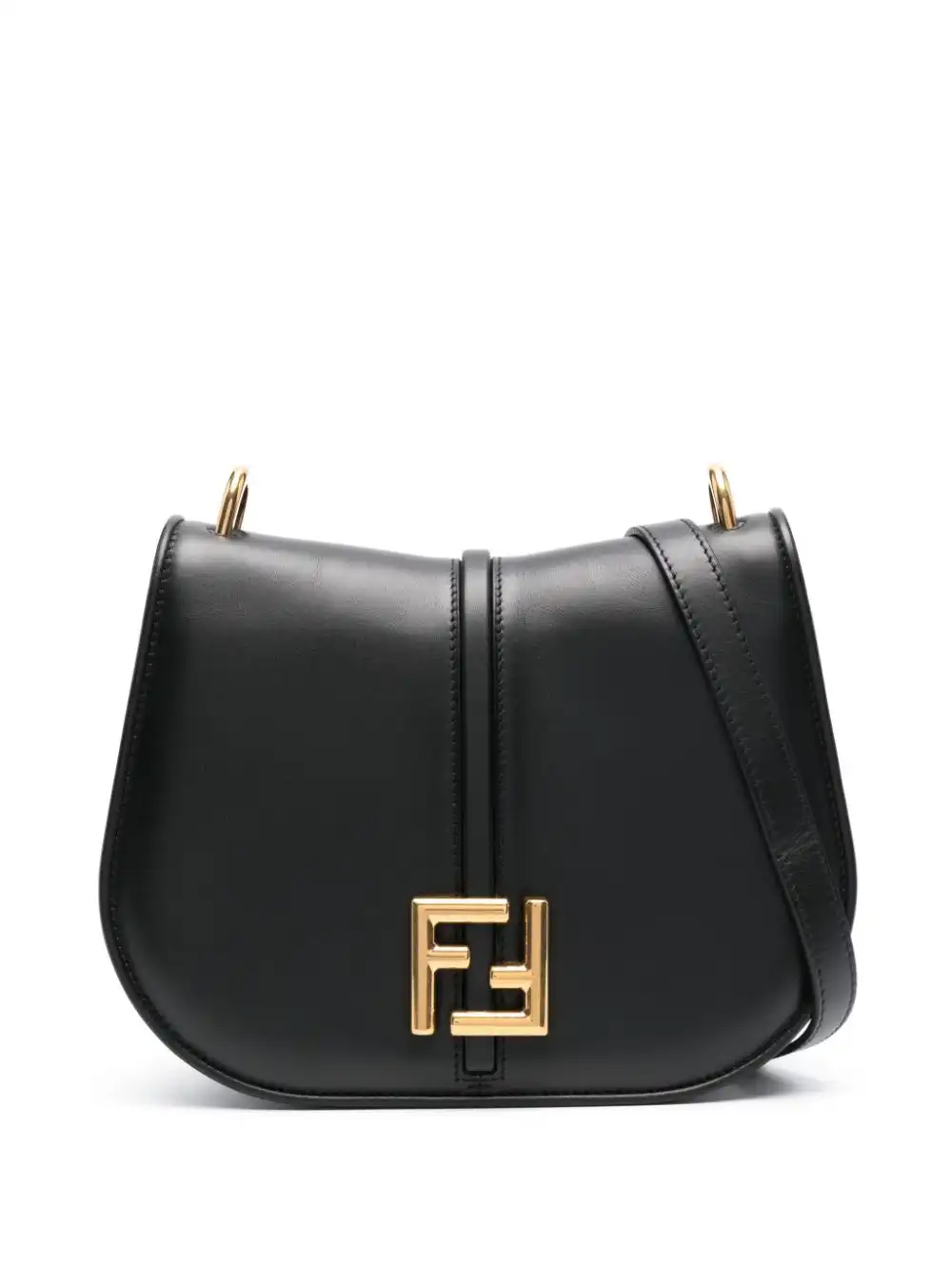 Cheap FENDI medium C'mon leather crossbody bag