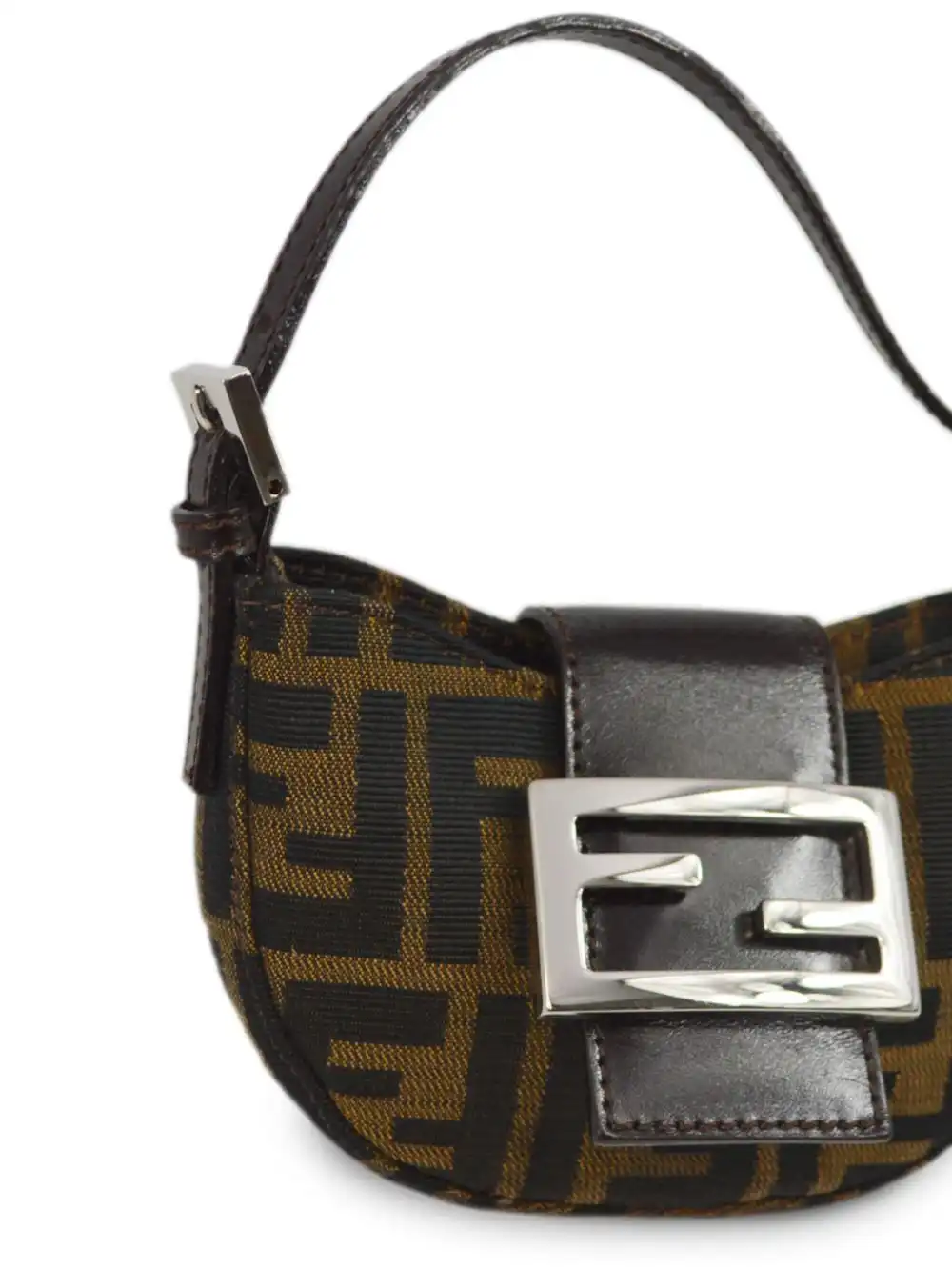 Cheap Fendi 1990-2000s Zucca-jacquard mini bag