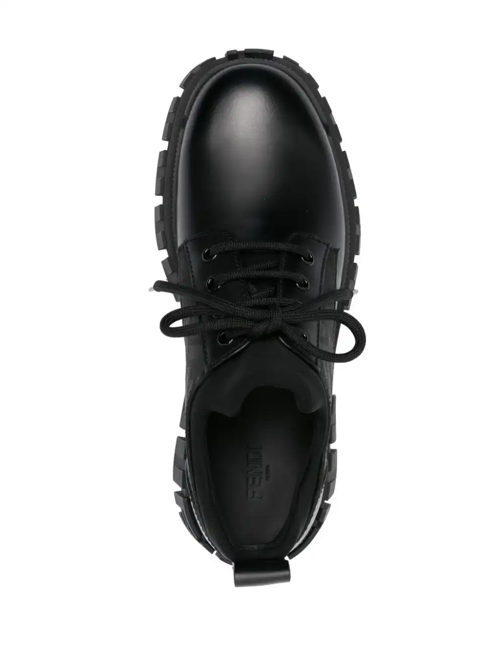 Cheap FENDI Force panelled Derby shoes