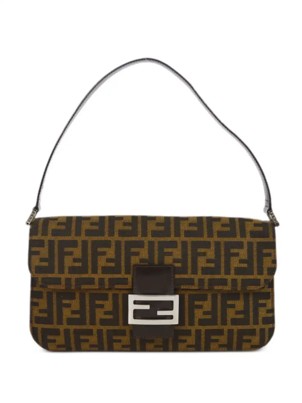 Affordable Fendi 1990-2000s Zucca monogram shoulder bag