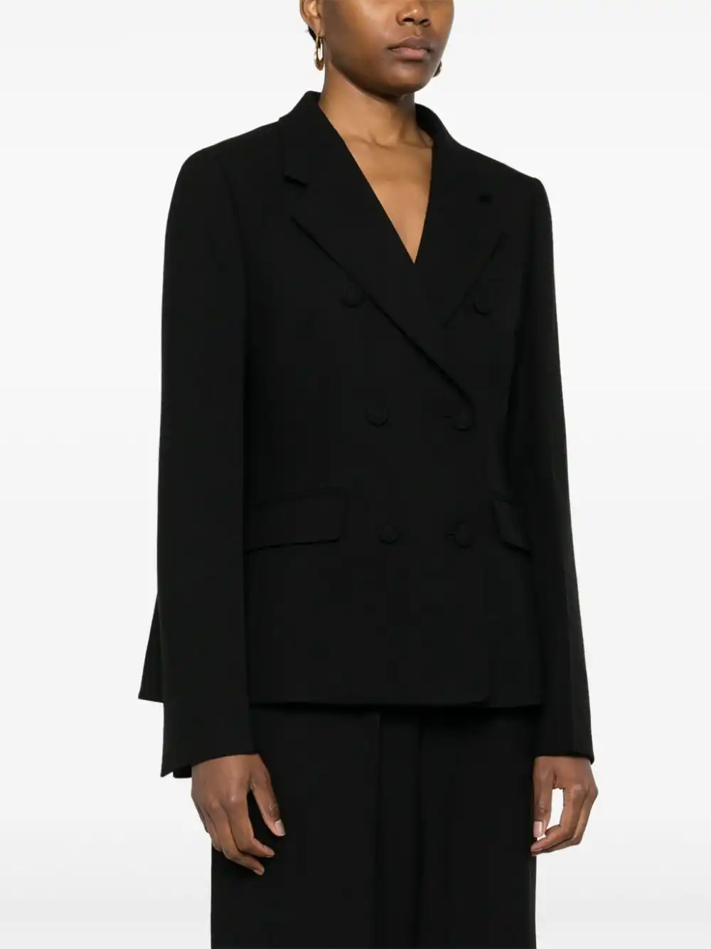 Affordable FENDI double-breasted draped blazer