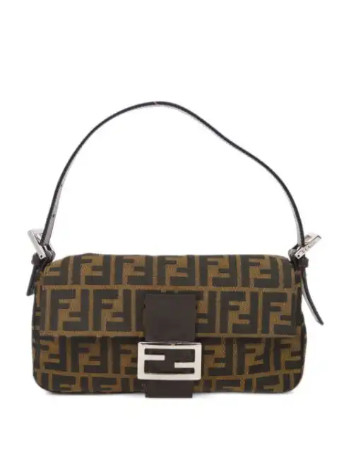 Fendi 1990-2000s Baguette Zucca shoulder bag