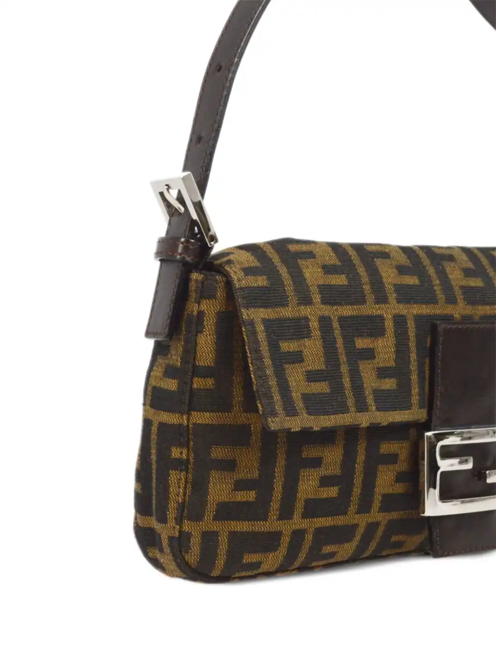 Cheap Fendi 1990-2000s Baguette Zucca shoulder bag