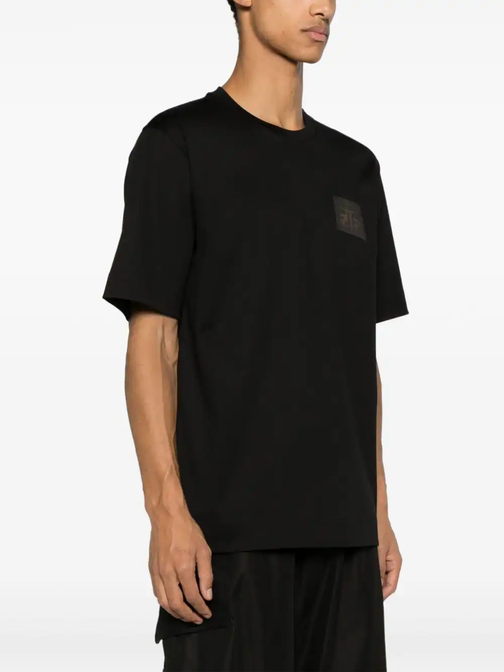 Affordable FENDI FF-patch cotton T-shirt