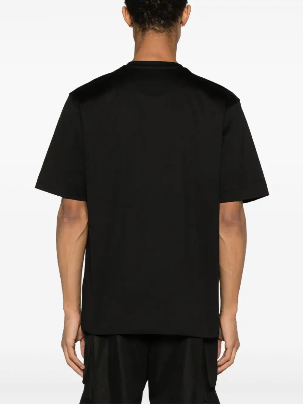 Affordable FENDI FF-patch cotton T-shirt