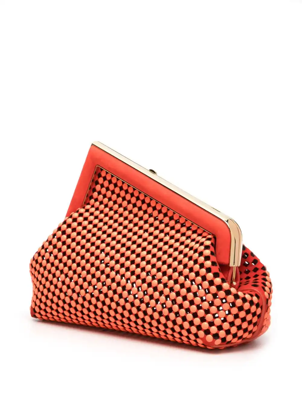 Cheap FENDI small First studded clutch