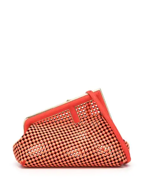 FENDI small First studded clutch