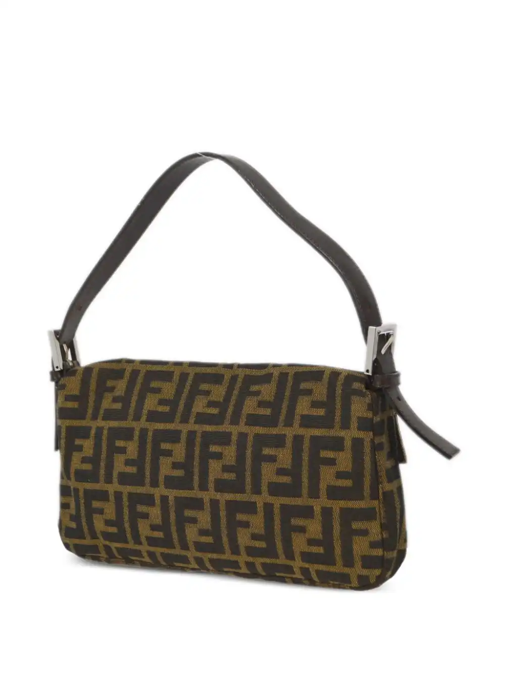 Affordable Fendi 1990-2000s Baguette Zucca-pattern shoulder bag