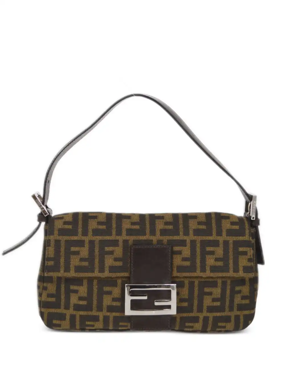 Affordable Fendi 1990-2000s Baguette Zucca-pattern shoulder bag