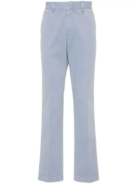 FENDI tapered cotton trousers