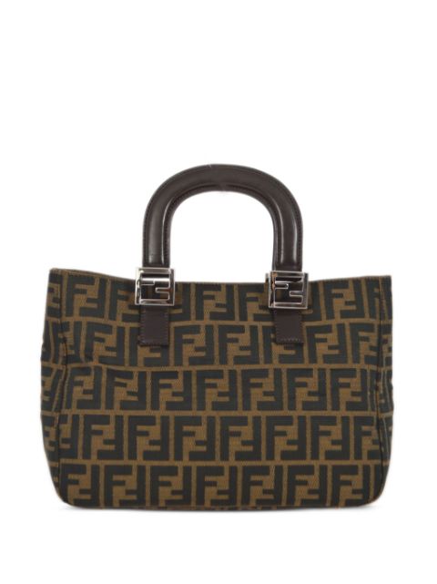 Fendi 1990-2000s Zucca-jacquard tote bag