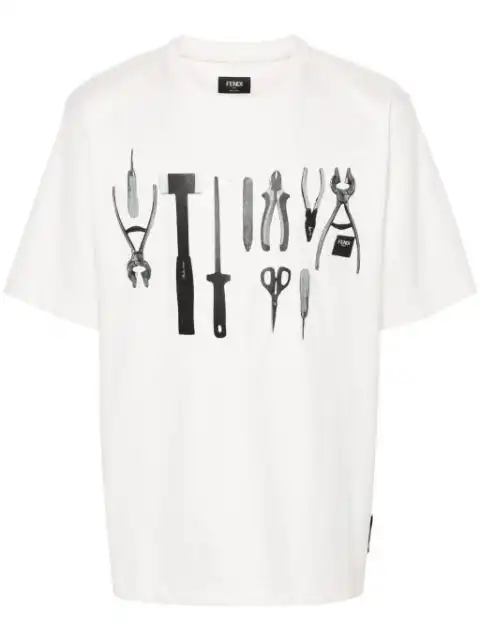 FENDI Fendi Tools cotton T-shirt