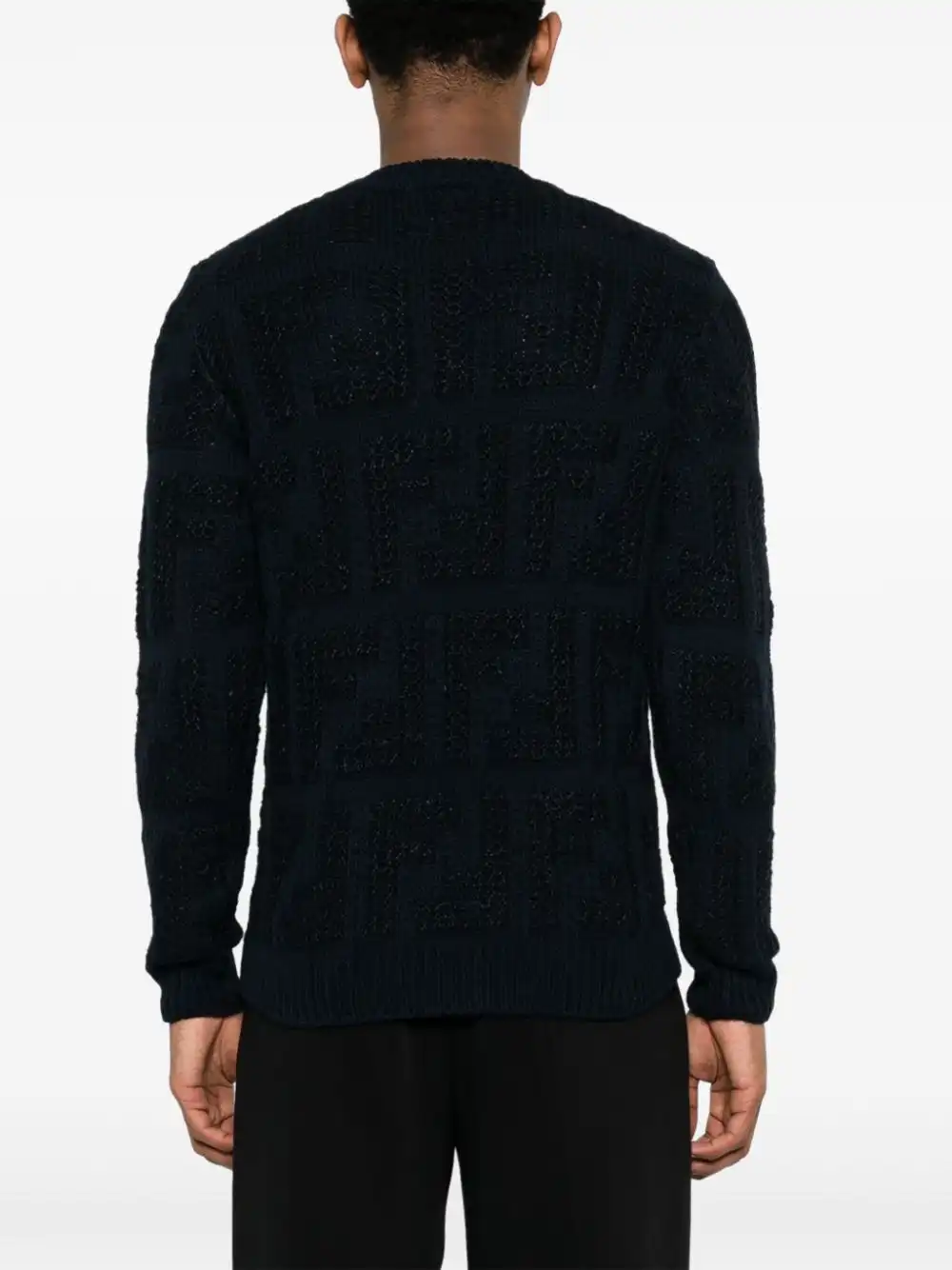 Cheap FENDI FF chunky-knit jumper