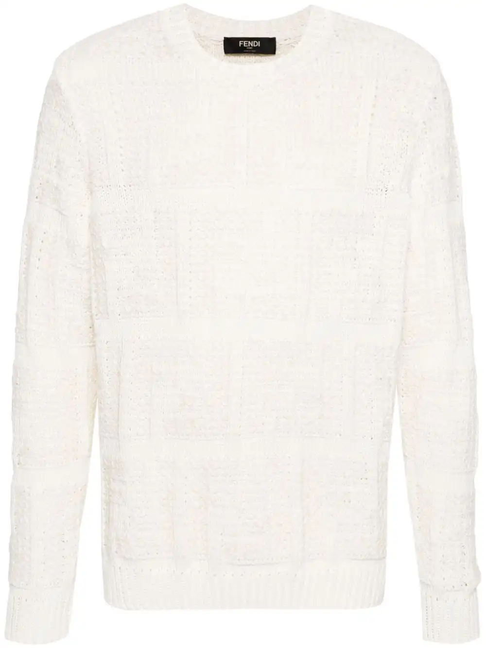 Cheap FENDI FF chunky-knit jumper