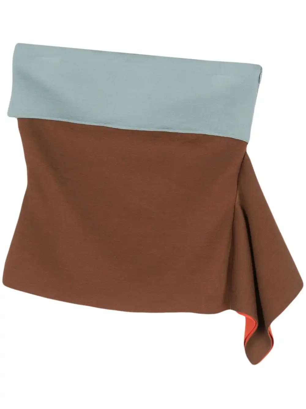 Cheap FENDI draped asymmetric mini skirt