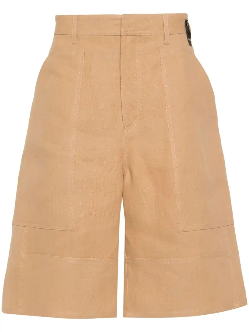 Cheap FENDI canvas bermuda shorts