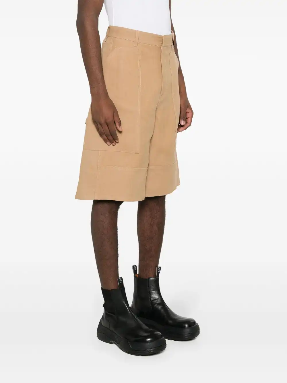 Cheap FENDI canvas bermuda shorts