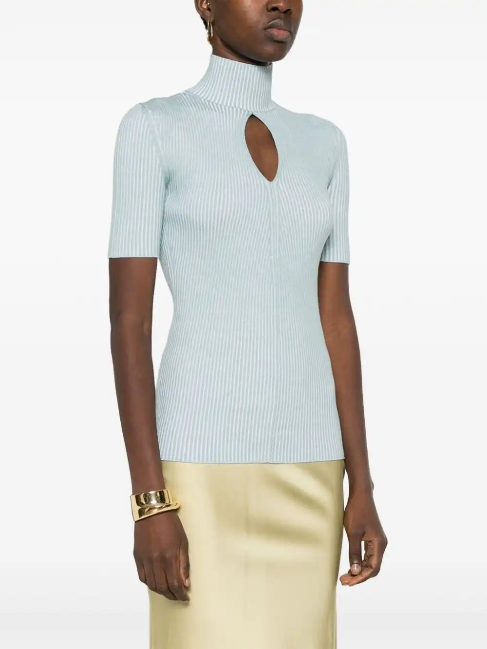 Cheap FENDI cut-out detail knitted top