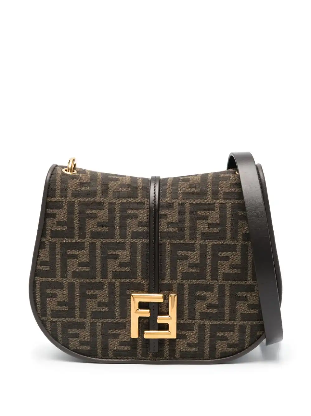 Cheap FENDI medium Cmon FF jacquard shoulder bag