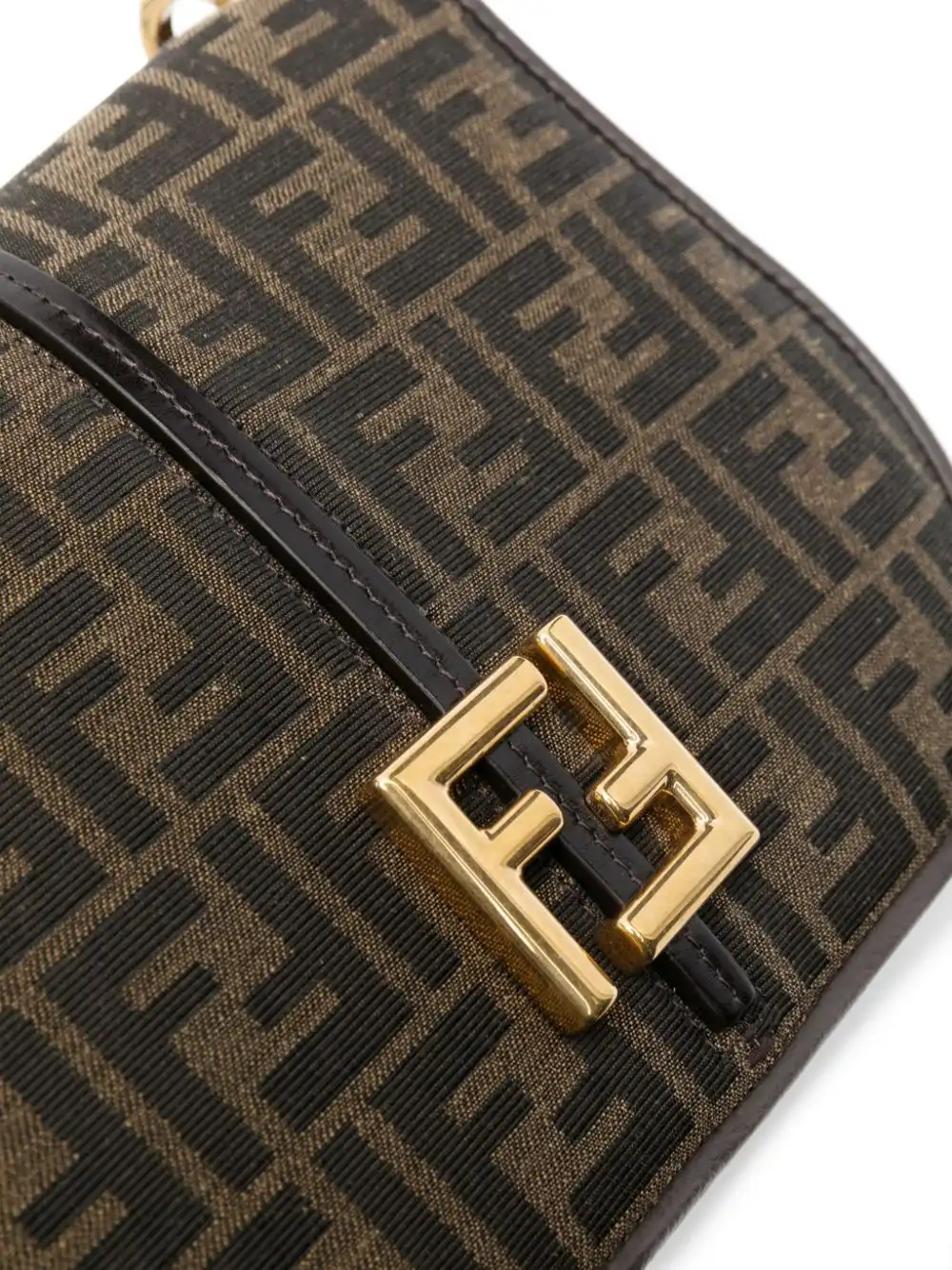 Cheap FENDI medium Cmon FF jacquard shoulder bag