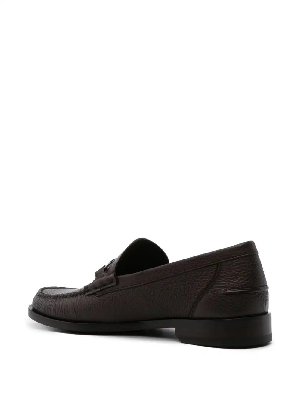 Affordable FENDI OLock leather loafers