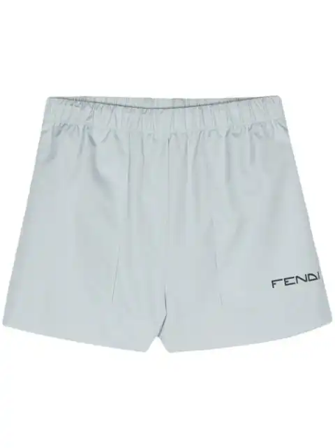 FENDI elasticated-waistband shorts