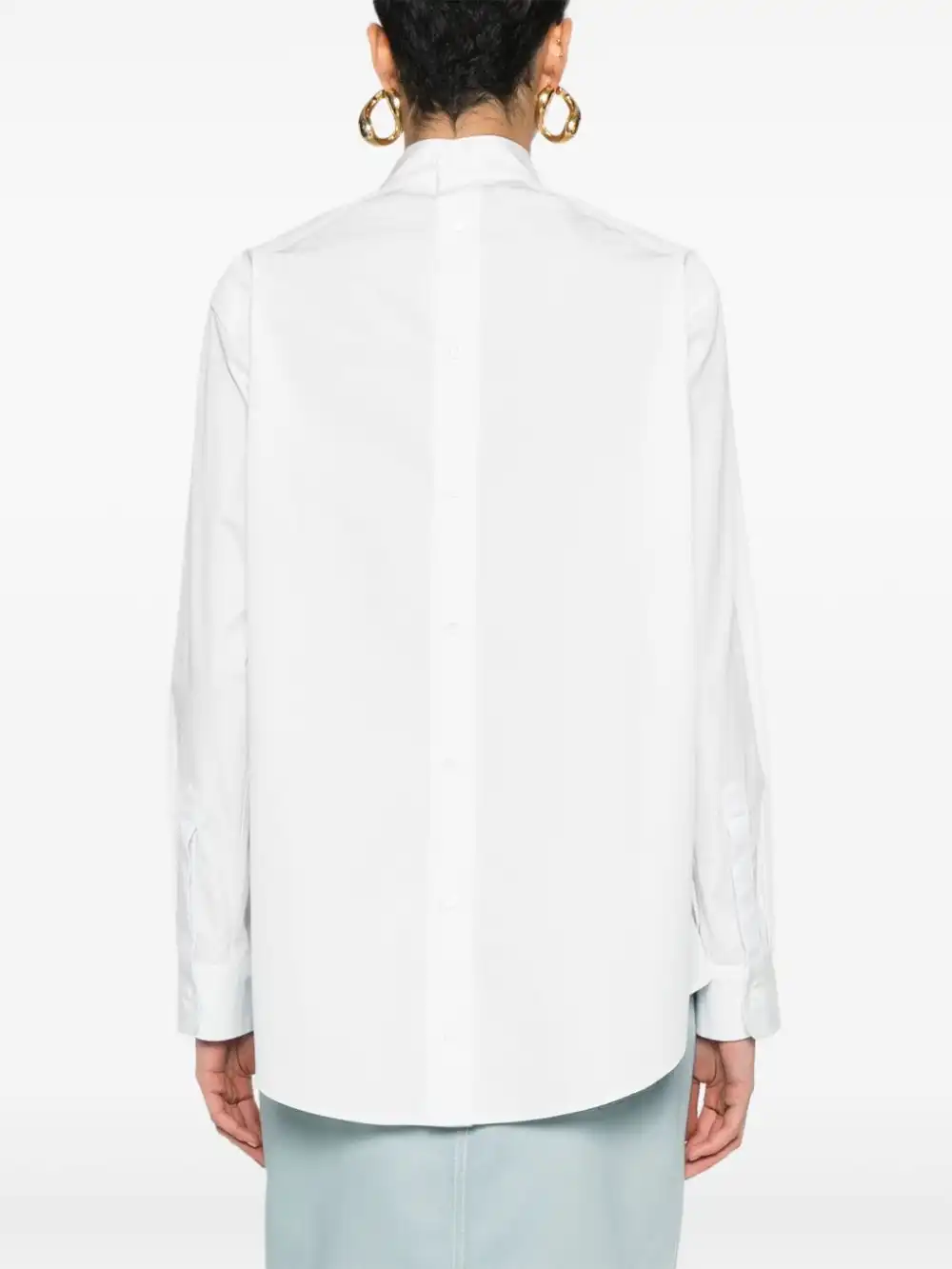 Affordable FENDI poplin cotton shirt