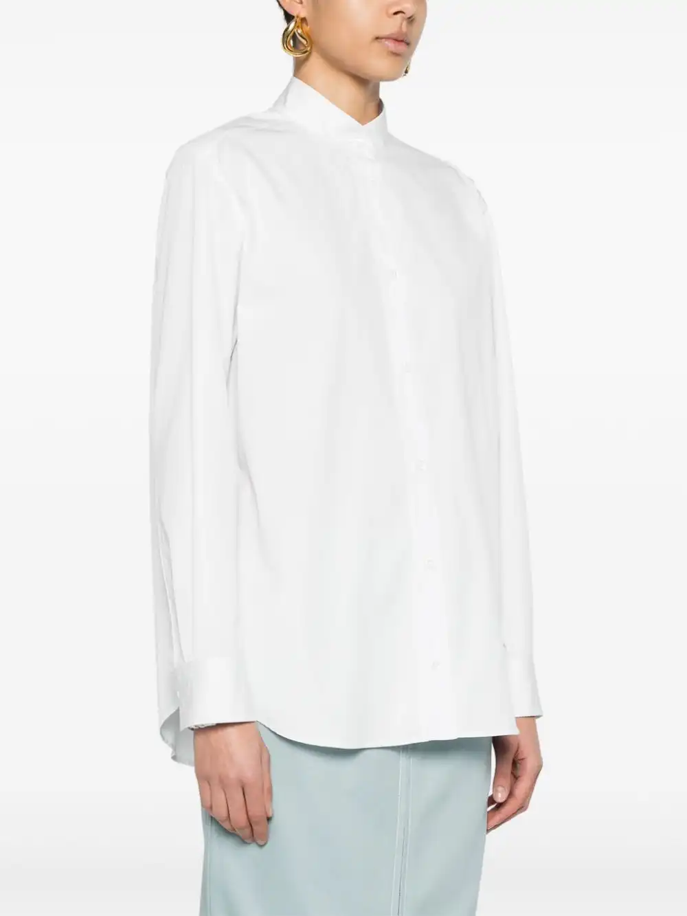 Affordable FENDI poplin cotton shirt