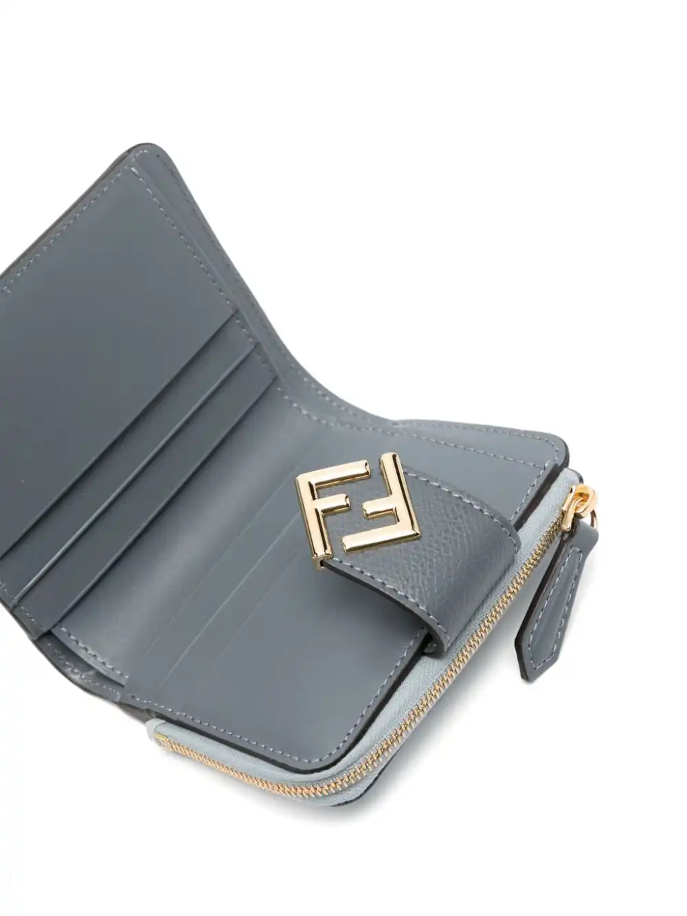 Affordable FENDI FF Diamonds leather wallet