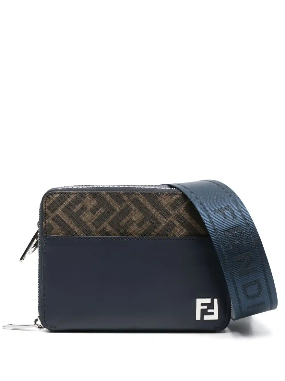 Affordable FENDI Zucca-monogram pattern shoulder bag