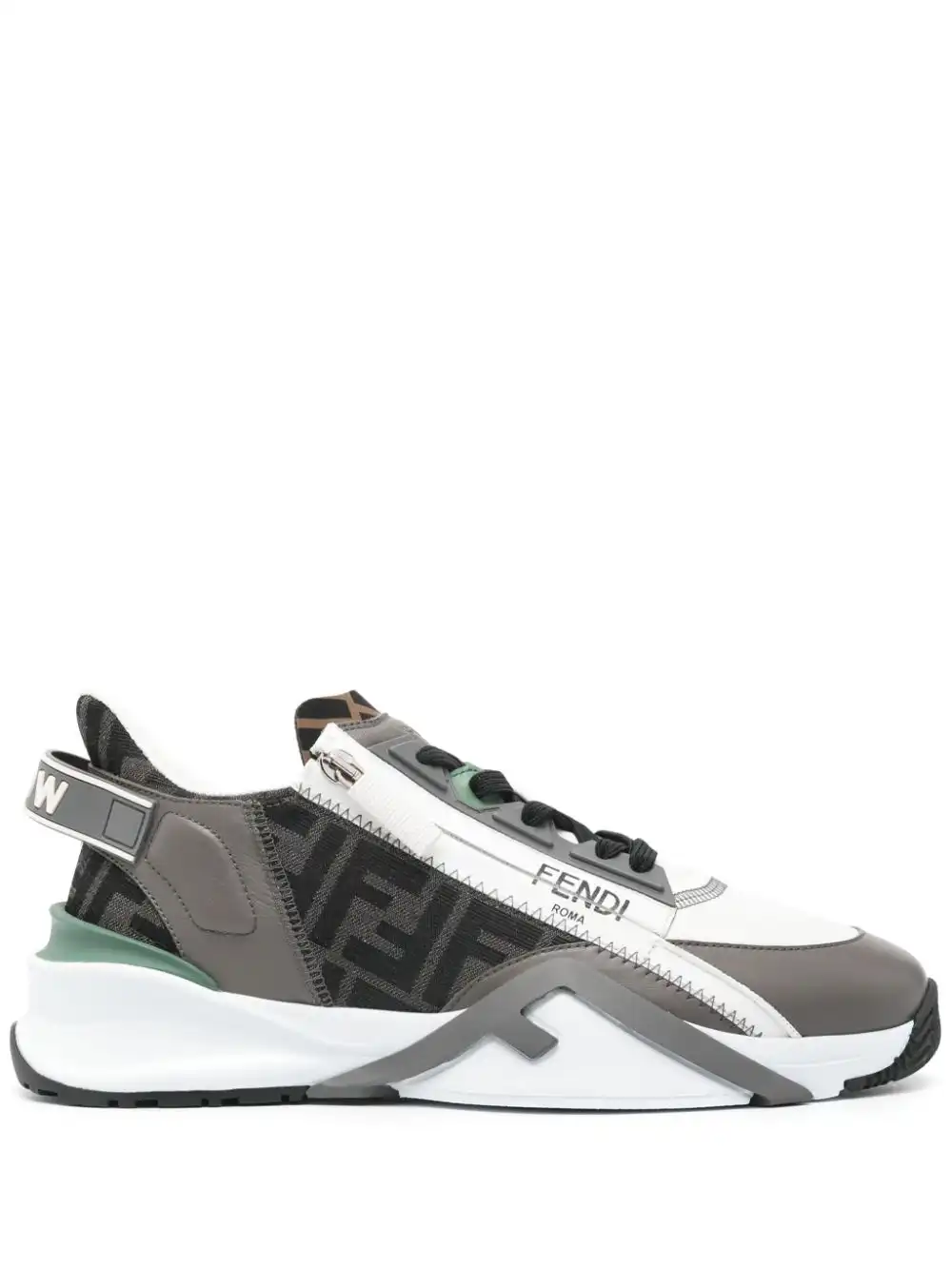 Cheap FENDI Flow FF-jacquard sneakers